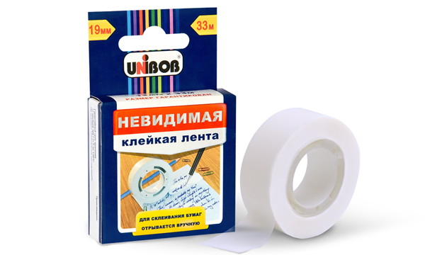 UNIBOB® invisible adhesive tape