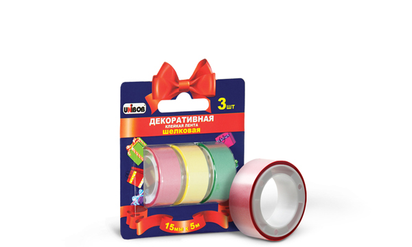 UNIBOB® decorative adhesive silk tape