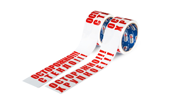 UNIBOB® printed adhesive tape – WARNING SIGNAGE