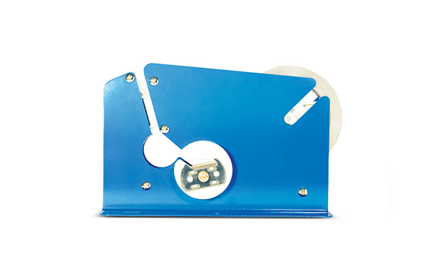 Dispenser for sealing necks of UNIBOB® bags