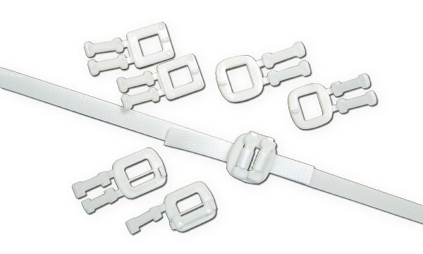 Plastic fasteners (buckles)